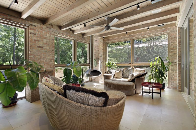 Interior of Completed Sunroom