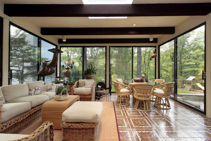 Sunroom with Patio